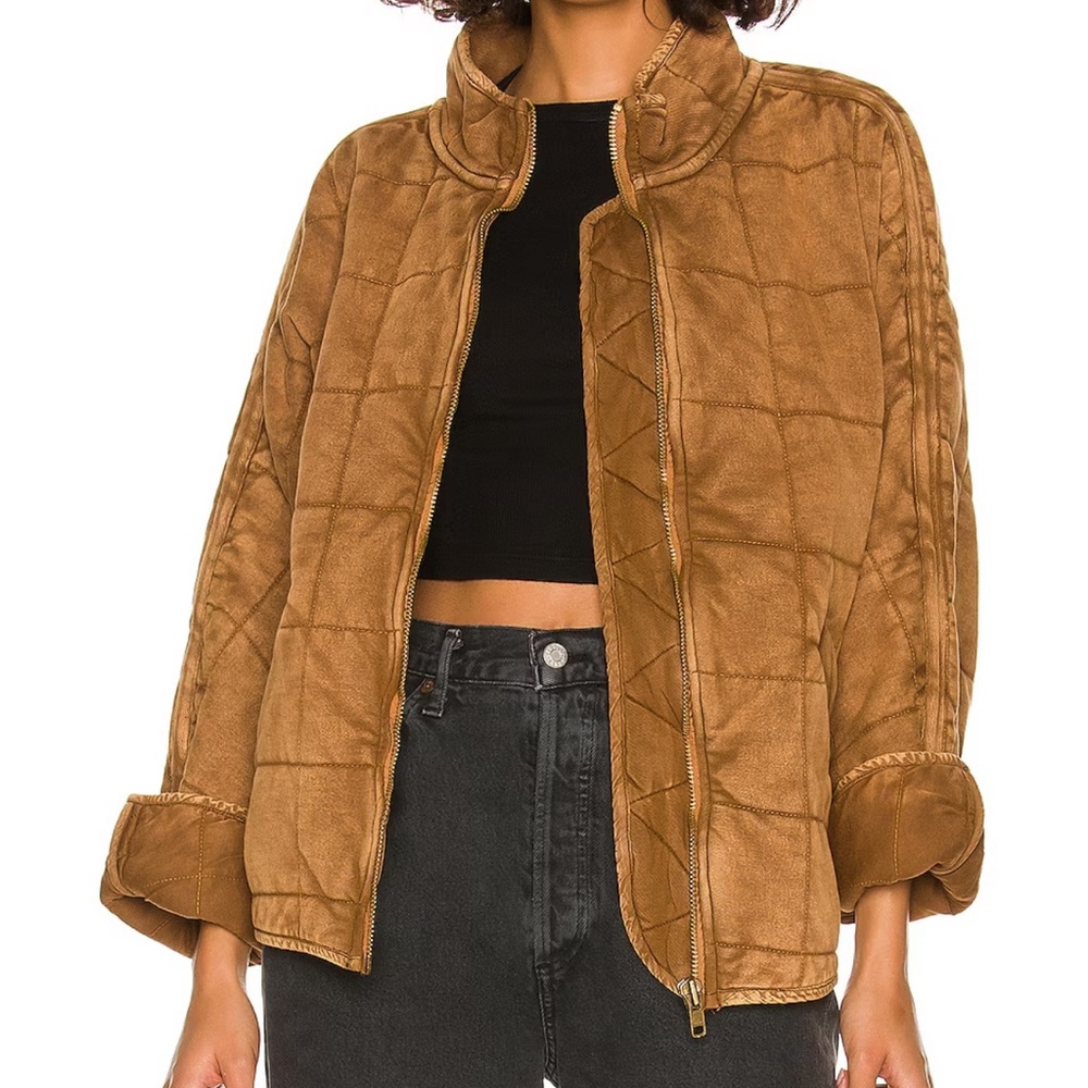 Free people Dolman quilted jacket